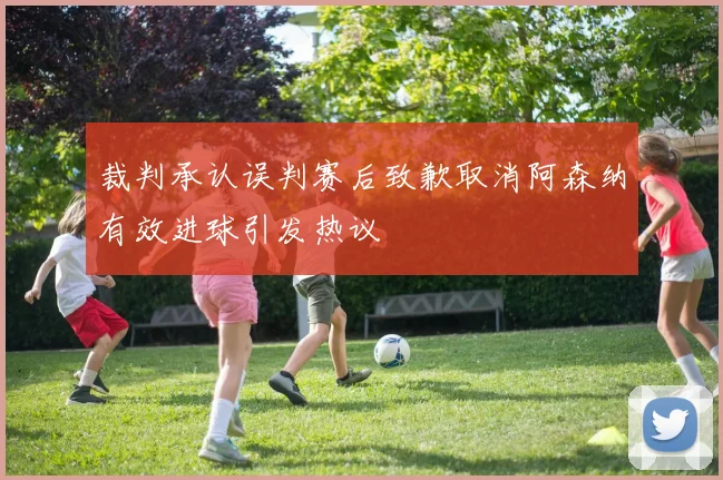 裁判承认误判赛后致歉取消阿森纳有效进球引发热议